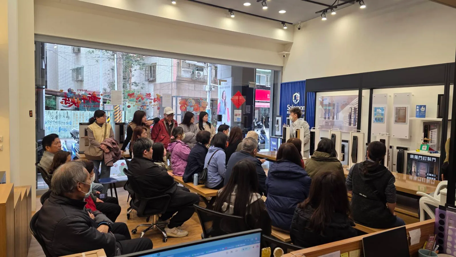 鎖羅門為公司行號與團體舉辦電子鎖展示會
